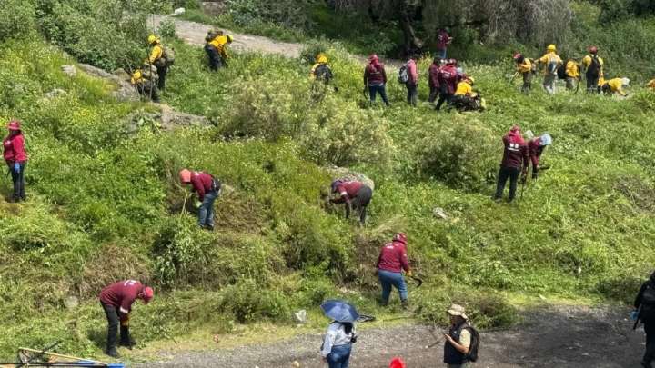 Buscan indicios de 250 desaparecidos en la Sierra de Guadalupe