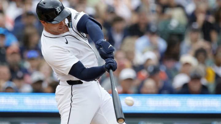 Dillon Dingler triples and doubles as Tigers sweep Astros with 7