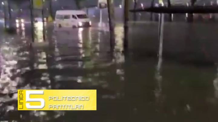 Metro CDMX: Línea 5 suspende servicio en ambos sentidos de 6 estaciones tras fuertes lluvias