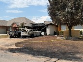 Deputies house set on fire after burglary
