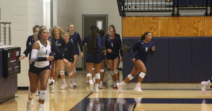PHOTOS: Allen volleyball opens season with win over Flower Mound