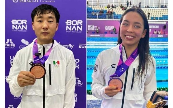 Unos mexicanos medallistas con sangre asiática