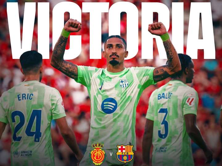 Barcelona derrotó 3-0 al Mallorca
