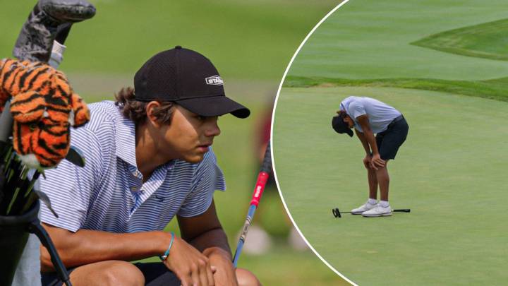 Charlie Woods falls short during the final round of Junior PGA Championships and misses HUGE opportunity in qualifying for Junior Ryder Cup