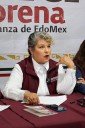 En el EdoMéx, Morena no tendrá candidatos de reelección: LuzMa Hernández