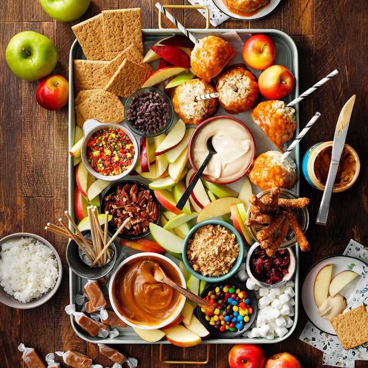How to Build a Caramel Apple Bar
