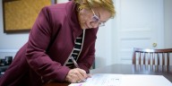 Rosa Yolanda Villavicencio asume como canciller, el cuarto relevo en el Gobierno Petro