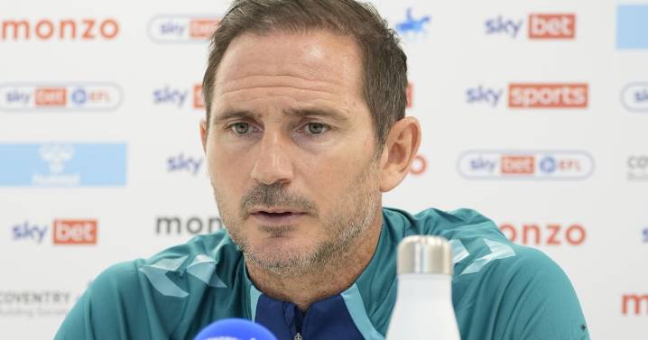 Frank Lampard going all out to buck Coventry City trend as end goal takes back seat