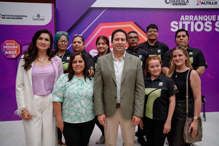 Arranca Javier Díaz programa de Sitios Seguros para mujeres