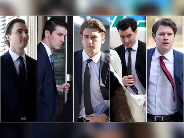 Government will not appeal sex assault acquittal of 5 hockey players