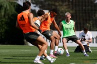 "Muchos días como este". Así fue el primer entrenamiento de Franco Mastantuono con las estrellas de Real Madrid