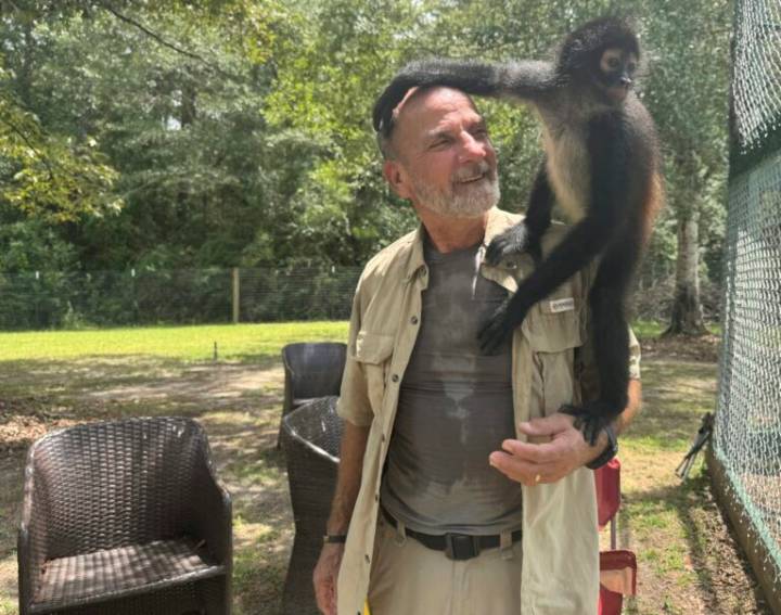 A monkey sanctuary in south Mississippi helps veterans with PTSD find peace