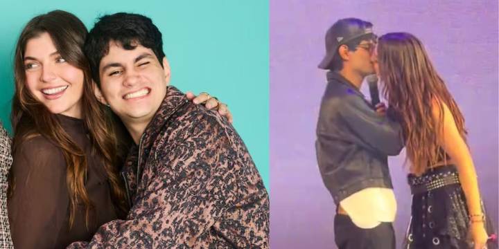 Miranda Capurro y Domenico Benavides sorprendieron con beso en el Zaca Fest: “Por fin Mirénico”