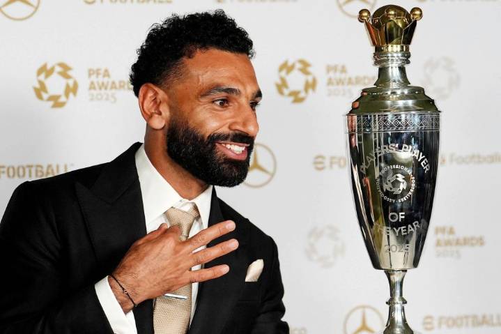 Salah y Caldentey elegidos jugadores del año por sus colegas en el fútbol inglés