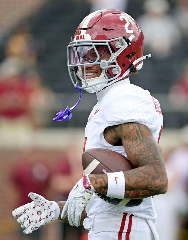Alabama star WR Ryan Williams (concussion) hurt vs. Florida State