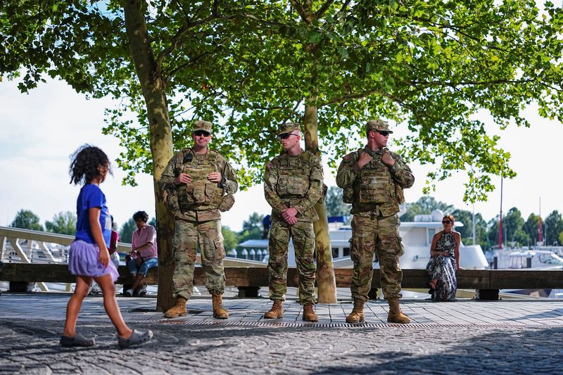 Trump crime crackdown deploys troops in Washington's safest sites