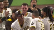 Laureano singles in Bogaerts in the 10th as the Padres walk