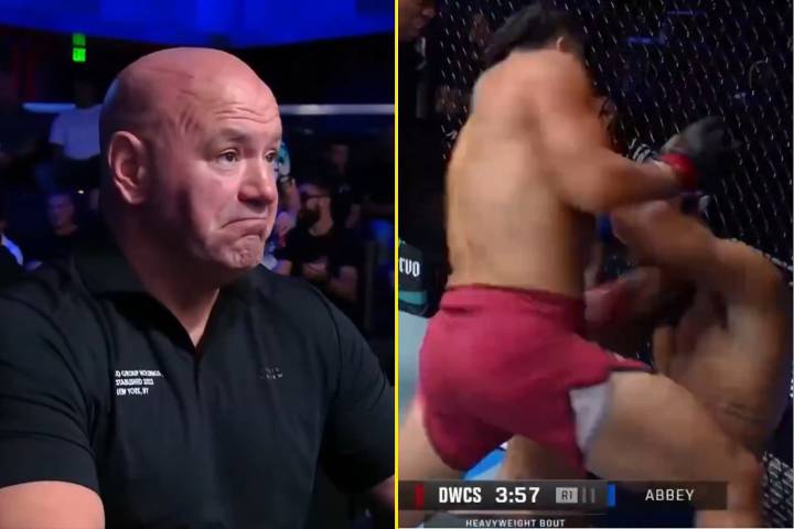 Dana White offers 5ft 8in heavyweight UFC contract after brutal 64
