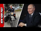 Putin Gifts Motorcycle to Alaskan Man Who Complained about Russian Sanctions