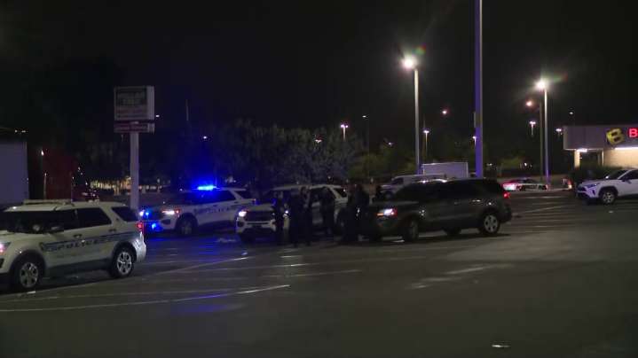 Shooting along Freedom Drive in Charlotte, N.C.