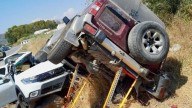 Una mujer herida tras una colisión entre dos vehículos en Vélez