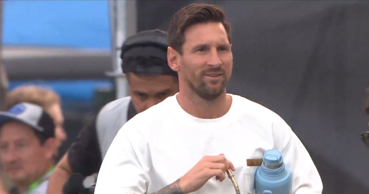¿Jugará Lionel Messi ante Tigres? el campeón del mundo sorprendió en su llegada al estadio