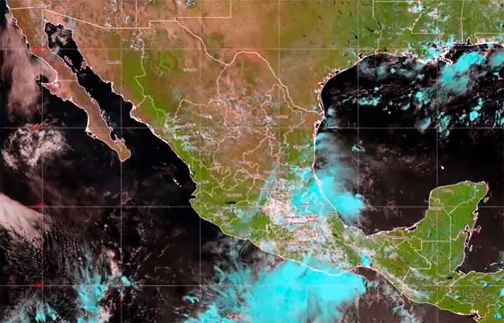 Tormenta tropical Ivo se formó en las costas de Guerrero