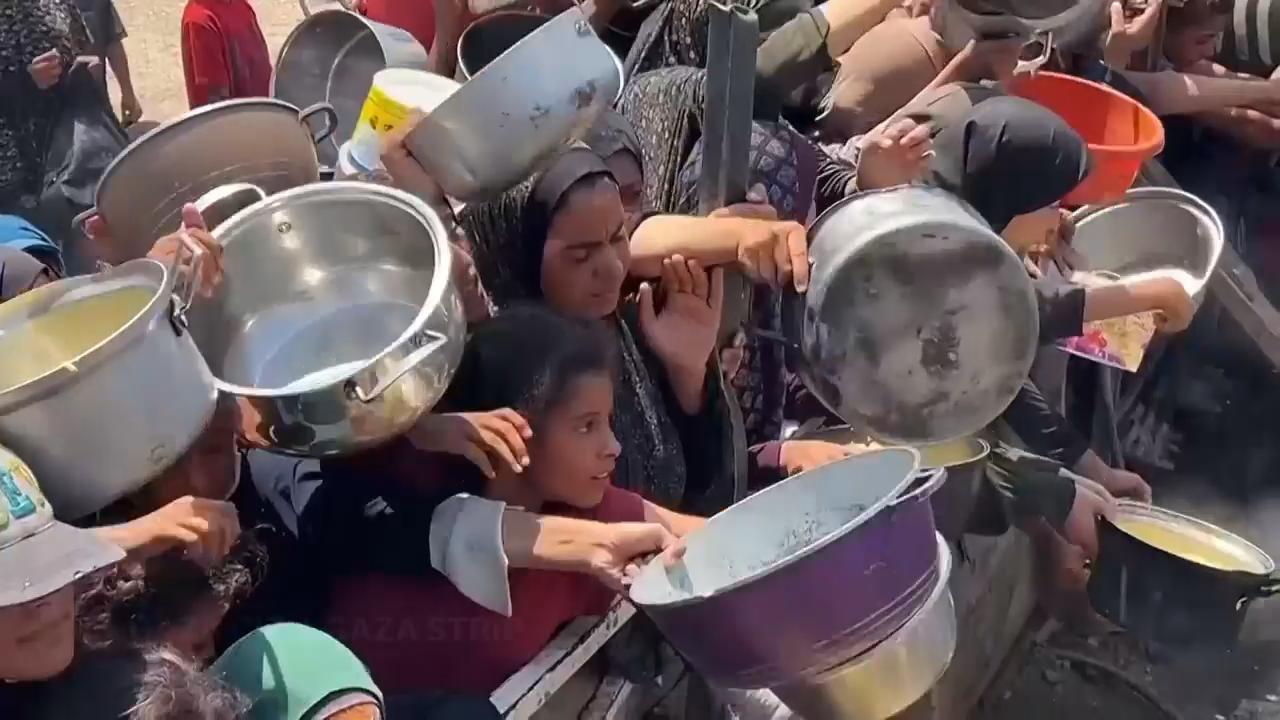 WFP chief Cindy McCain recounts meeting malnourished women and children during Gaza visit