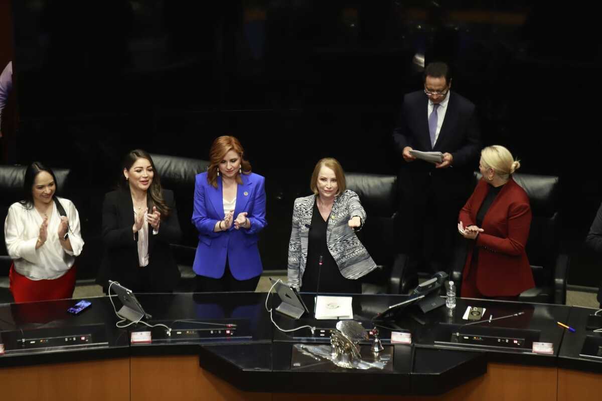 Laura Itzel Castillo, la séptima mujer en presidir el Senado