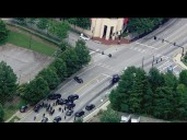 Scene at Clifton Road at Houston Mill Road following apparent 'active shooter' situation at Emory
