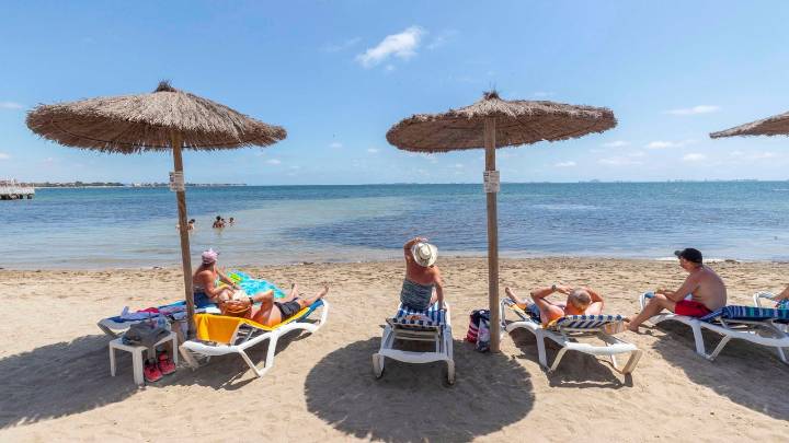Cielos poco nubosos y máximas en ascenso en la Región de Murcia