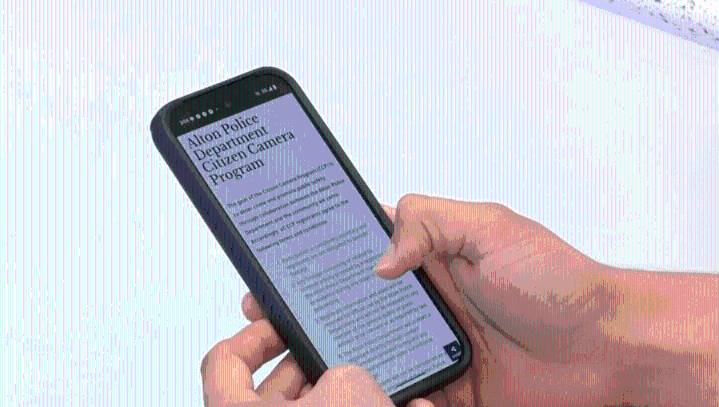 Alton citizen camera program aims to solve crimes easier
