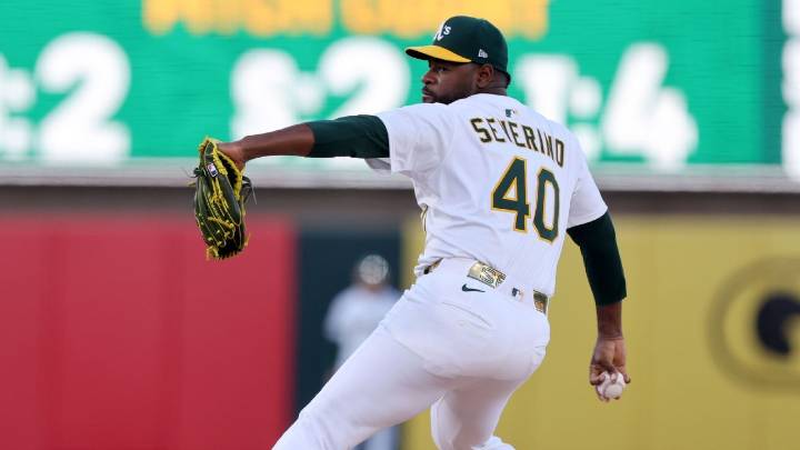 Athletics place RHP Luis Severino on IL with oblique strain