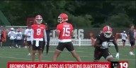 Browns name Joe Flacco as starting quarterback