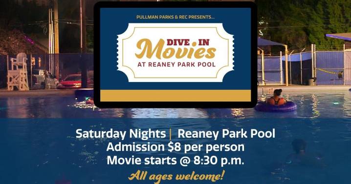 Catch a dive-in movie at Reaney Park Pool Saturday night