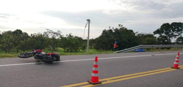 Motociclista falleció en accidente de tránsito en zona rural de Aguazul
