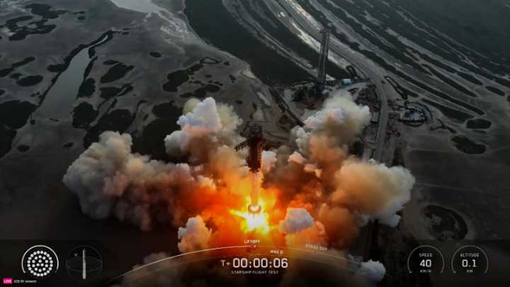 El cohete SpaceX despega tras tercer intento