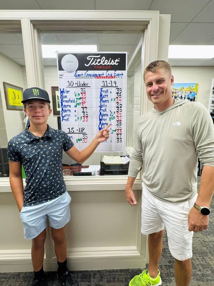 Local golf: Parent-Child tourney at Country Club