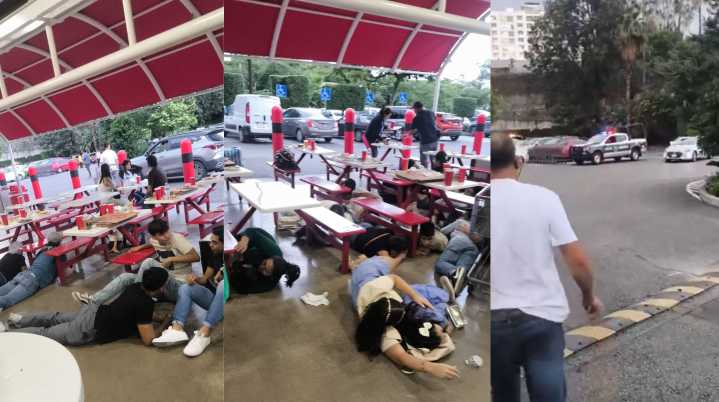 Múltiples disparos por el intento de robo en supermercado de Cuernavaca