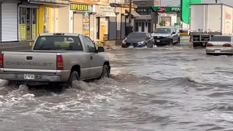 Lluvias dejan más de 50 reportes de daños en Hermosillo y Ciudad Obregón