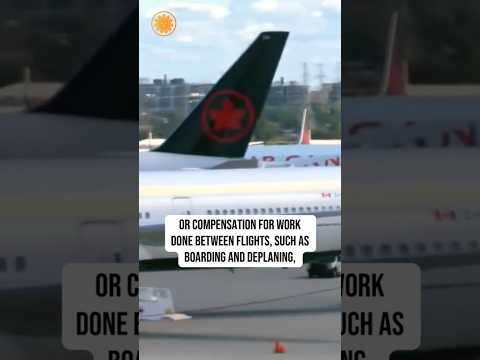 Air Canada reaches tentative agreement with striking flight attendants #shorts