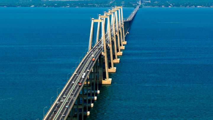 Culminan labores de mantenimiento en el puente sobre el Lago de Maracaibo