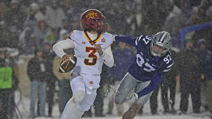 Iowa State Rocco Becht on playing Kansas State in Ireland