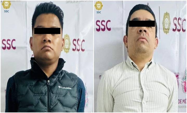 Detienen a dos hombres relacionados con robo en plaza comercial de la Benito Juárez