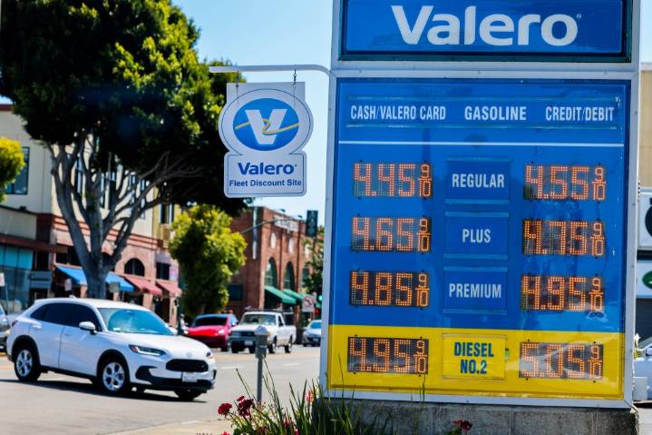 Gasoline prices cooled off this summer in California. The politics haven’t. 