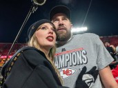 Travis Kelce just won himself lifetime bragging rights in the podcast circuit