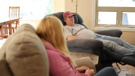 ‘It’s been stressful’: Evacuated family deals with appendix burst while leaving their home