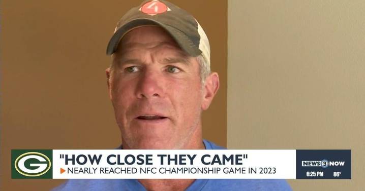 Favre gives praise for Love, Packers during visit to Madison