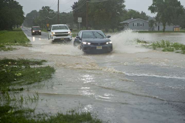 Flash flood warnings issued in N.J. as heavy rain drenches parts of region