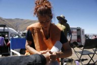 Masajistas iniciaron una colecta para poder asistir a los peregrinos en el Milagro